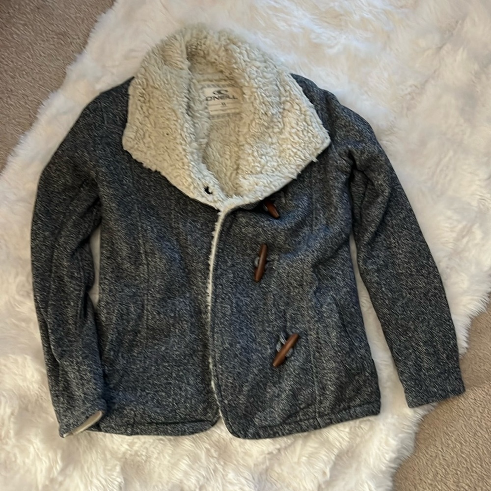 😌 0’NEIL Sherpa line jacket Denim blue color szXS